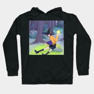 Witch girl in the woods Hoodie